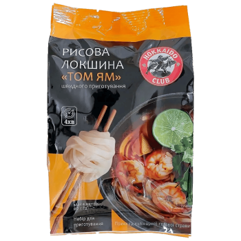 Вермішель Hokkaido Сlub Том Ям 80 г