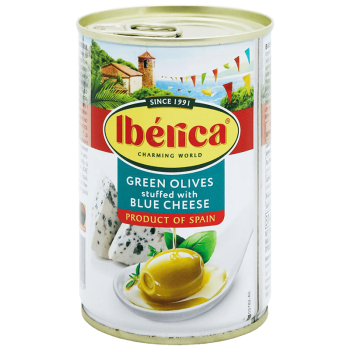 Оливки Iberica з блакитним сиром 300 г