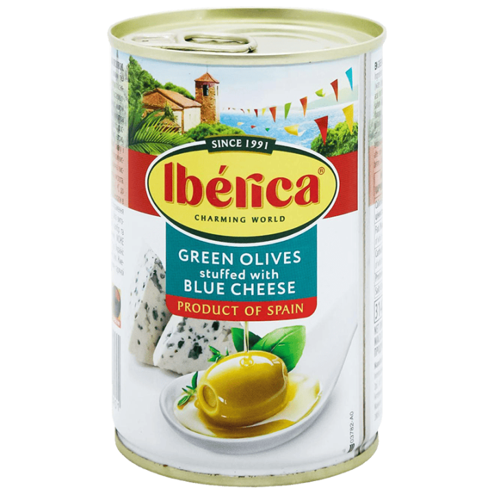 Оливки Iberica з блакитним сиром 300 г