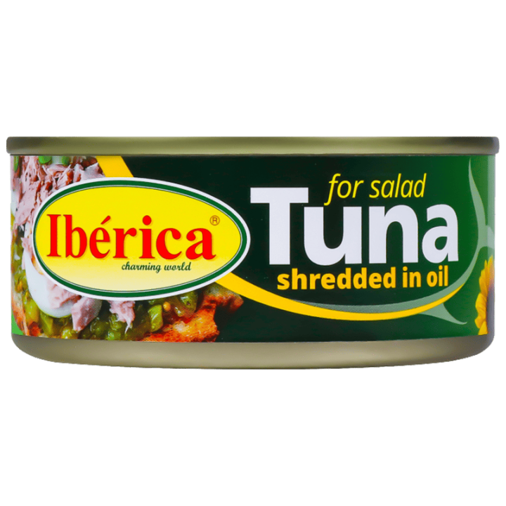 Тунець Iberica салатний в соняшниковій олії 150 г
