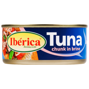Тунець Iberica цілий у власному соку 150 г