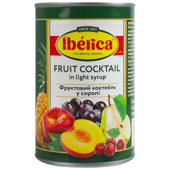Фруктовий коктейль в сиропі Iberica 410 г