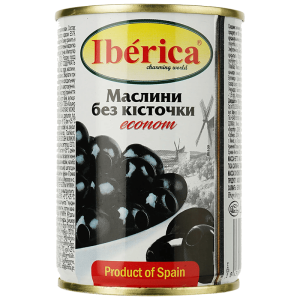 Маслини Iberica без кісточки 170г
