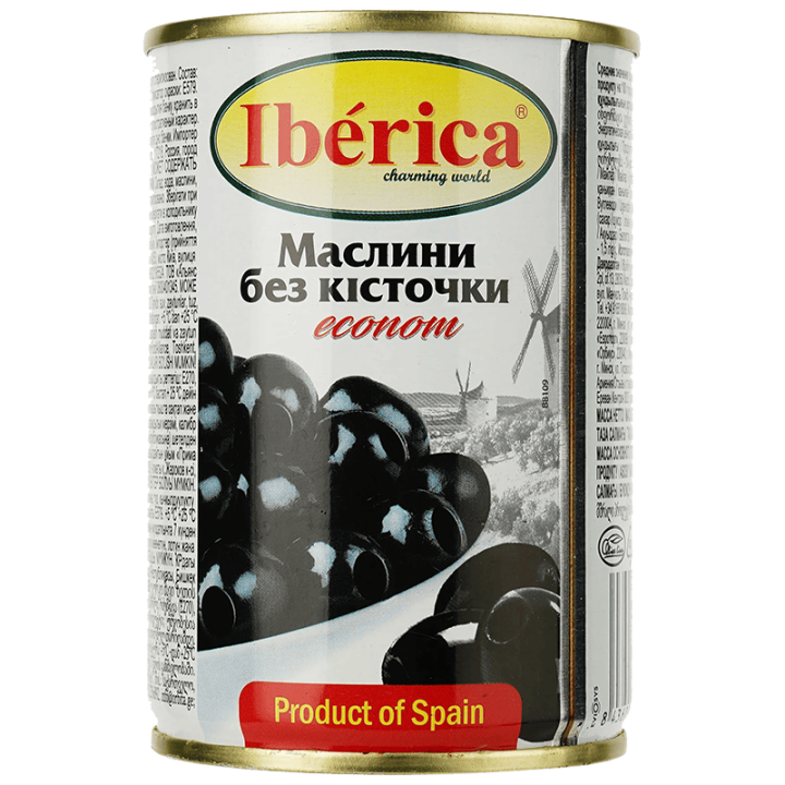 Маслини Iberica без кісточки 170г