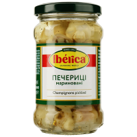 Шампіньйони Iberica мариновані цілі, с/б 314мл