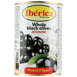 Маслини Iberica econom з кісточкою 280г