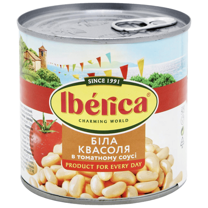 Квасоля Iberica біла у т/с 400 г