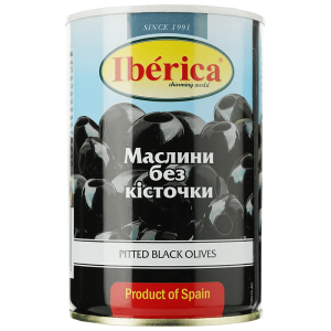 Маслини Iberica без кісточки 420 г
