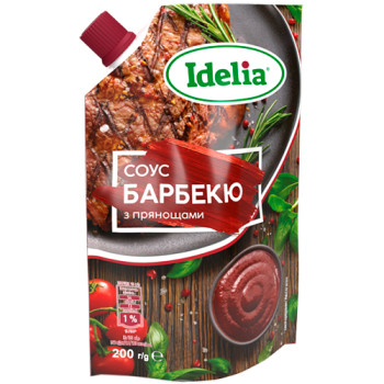 Соус Idelia Барбекю 200 г (4820071649108)