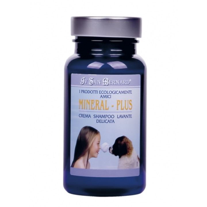 Iv San Bernard Mineral Plus Cream - шампунь Верб Сан Бернард для збудженої шкіри кішок і собак 100 мл (IV-0828)