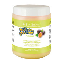 Маска Iv San Bernard Maracuja для длинной шерсти, с протеинами шелка и маракуйей, 1л