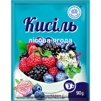 Кисель в пакете "Ласочка" Лесная ягода 90 г