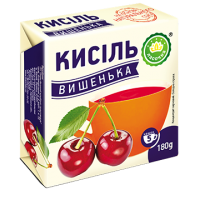 Кисіль у брикеті "Ласочка" Вишенька 180 г