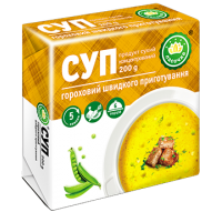 Суп в брикете "Ласочка" Гороховый быстрого приготовления 200 г