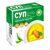 Суп в брикете "Ласочка" Гороховый куриный 160 г