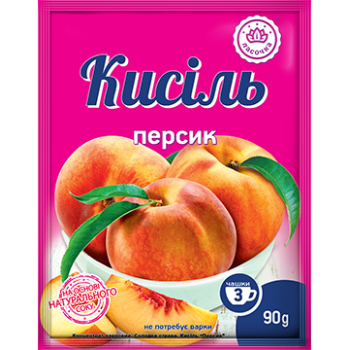 Кисель в пакете "Ласочка" Персик 90 г