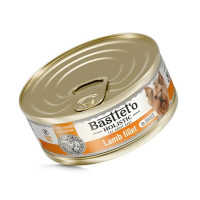 Вологий корм Basttet`O Holistic Шматочки філе ягня в соусі для собак 85г