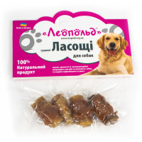 Ласощі Леопольд Рулетики з куриного філе сушені 4 шт.