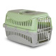 Переноска Bergamo Gipsy 1 small Light Green, пластиковая дверца, 46x31x32h см