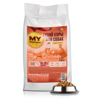 Повнораціонний сухий корм для собак MY champion з ягням, 10 кг