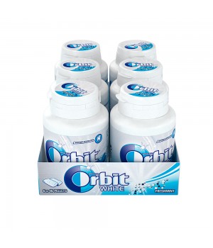 Жевательная резинка Orbit Bottle White Freshmint 64 г (4009900412865)