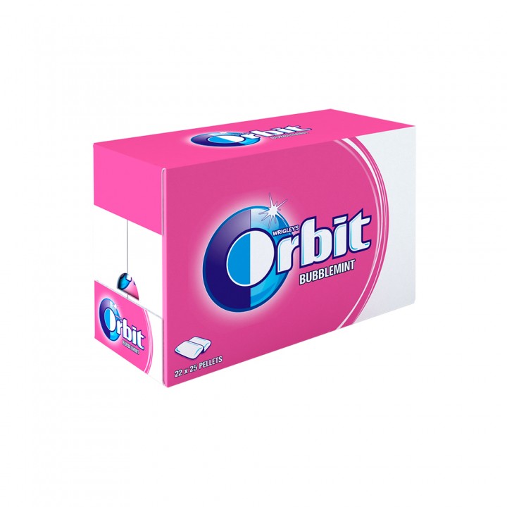 Жевательная резинка Orbit Bag Bubblemint 35 г (4009900507448)