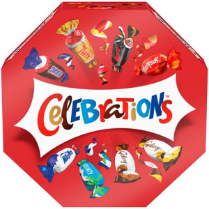 Набір подарунковий Celebrations Восьмикутник Великий, 385 г (5000159502870)