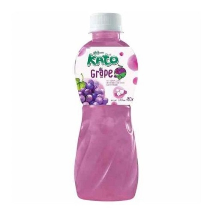 Напій з винограду з кокосовим желе Nata de Coco Kato, 320 мл