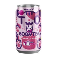 Чай Бабл с таро и тапиокой Boba Cat, 315 мл
