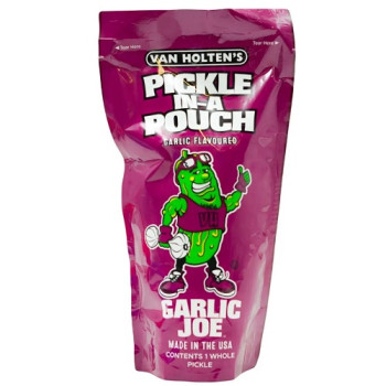Солоний огірок Van Holten's Garlic Joe зі смаком часнику 306 г