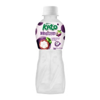 Напиток со вкусом мангостина с кокосовым желе Nata de Coco Kato, 320 мл