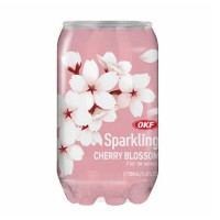Газований напій OKF із квітів вишні 350 мл
