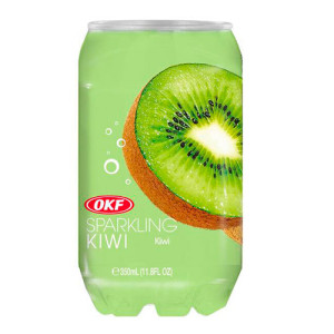Газированный напиток OKF со вкусом киви, 350 мл