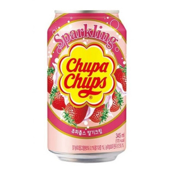 Напій газований Chupa Chups Strawberry 345 мл