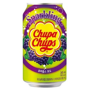 Напій газований Chupa Chups Grape 345 мл
