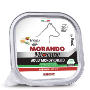 Miocane Sensitive Adult Monoprotein Beef, 300 g - Вологий корм для дорослих собак з чутливим травленням, з яловичиною, 300 г