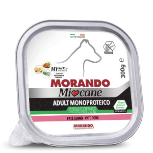 Miocane Sensitive Adult Monoprotein Ham, 300 g - Вологий корм для дорослих собак з чутливим травленням, з шинкою, 300 г