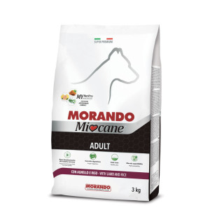Miocane Adult 0.5 Lamb and Rice, 3 kg - Сухий корм для дорослих собак з ягням і рисом, 3 кг