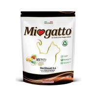 Miogatto Sterilized 0.6 Сhicken, 400 g - Сухой корм для стерилизованных кошек с курицей, 400 г