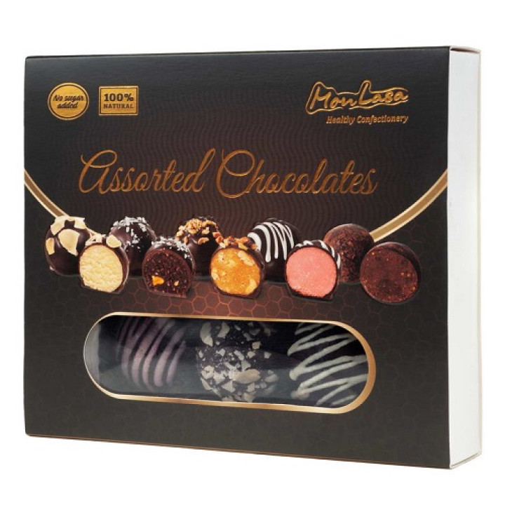 Цукерки шоколадні MonLasa Асорті в коробці, 140г