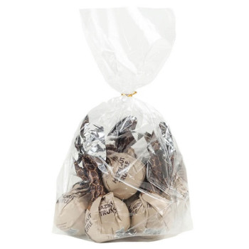 Цукерки MonLasa Шоколадний Трюфель з фундуком в індивідуальній упаковці, торбинка 160г Цукерки MonLasa Шоколадний Трюфель з фундуком в індивідуальній упаковці, торбинка 160г