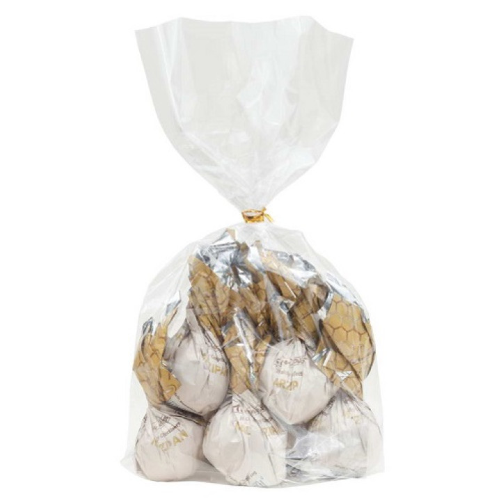 Цукерки шоколадні MonLasa Марципан в індивідуальній упаковці, торбинка 160г