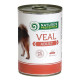 Влажный корм для взрослых всех пород с телятиной Nature's Protection Adult Veal 800г