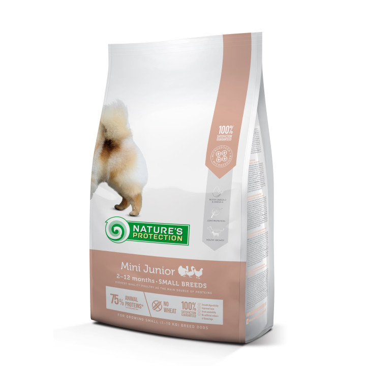Сухой корм для щенков малых пород Mini Junior Small Breeds 2 кг