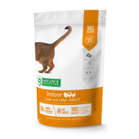 Сухий корм для дорослих котів мешкаючих у будинку Nature's Protection Indoor 400г