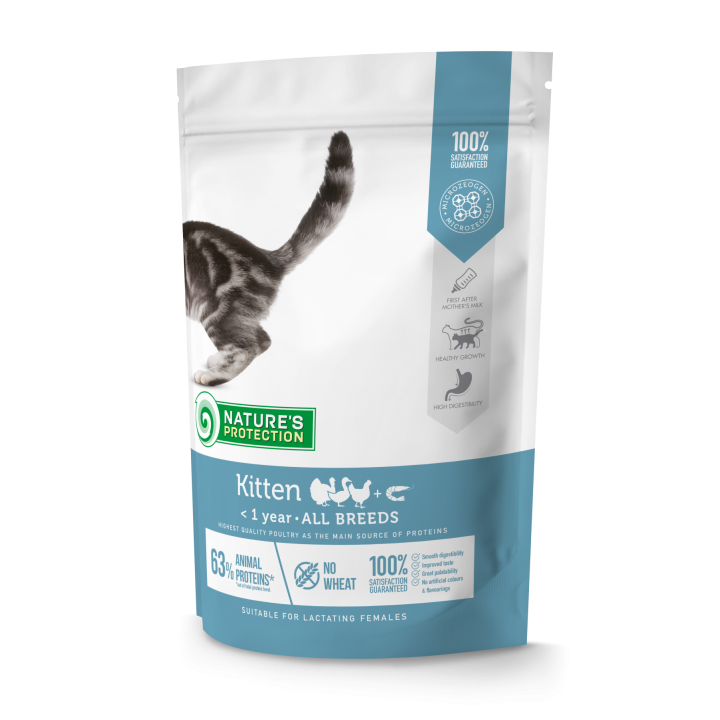 Сухой корм для котят Nature's Protection Kitten 400г