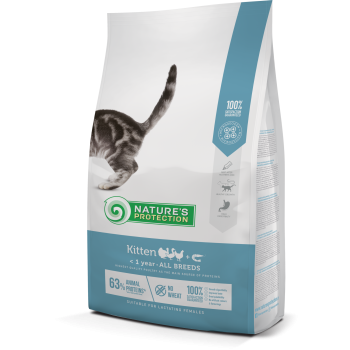 Сухой корм для котят Nature's Protection Kitten 7кг