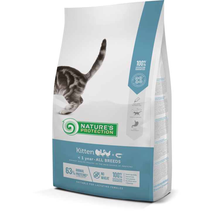 Сухой корм для котят Nature's Protection Kitten 7кг