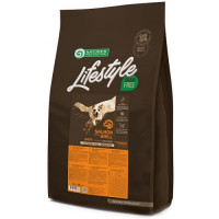Сухий беззерновий корм з лососем та крилем для цуценят всіх порід Lifestyle Grain Free Salmon with Krill Junior All Breeds 10кг
