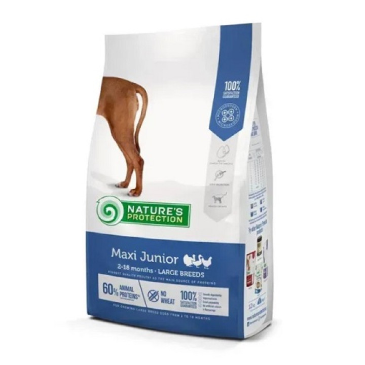 Сухой корм для щенков крупных пород Maxi Junior Large Breeds 12кг